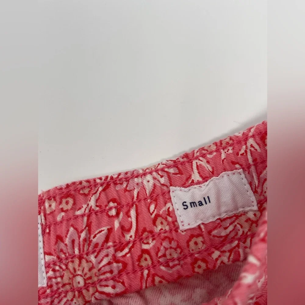 GAP KIDS: Pull-On Cargo Shorts, Pink Flower Print, Size Small